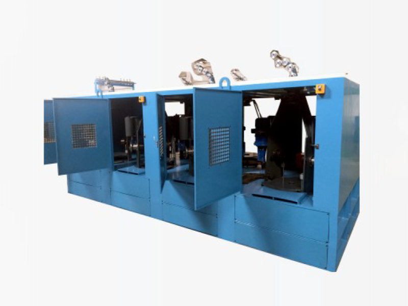 Φ500-630 multi-head back twist pay-off rack